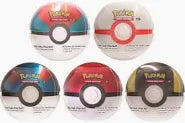 Pokémon - Trading Card Game: Poké Ball Tin - Styles May Vary